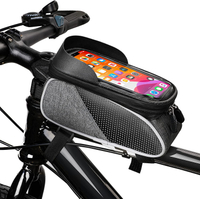Sac imperméable populaire de tube de siège de téléphone de bicyclette avec l'écran tactile de Tpu pour des Smartphones