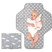 Tapis de bébé Portable de voyage pliable de Table réutilisable de luxe couverture imperméable de matelas à langer