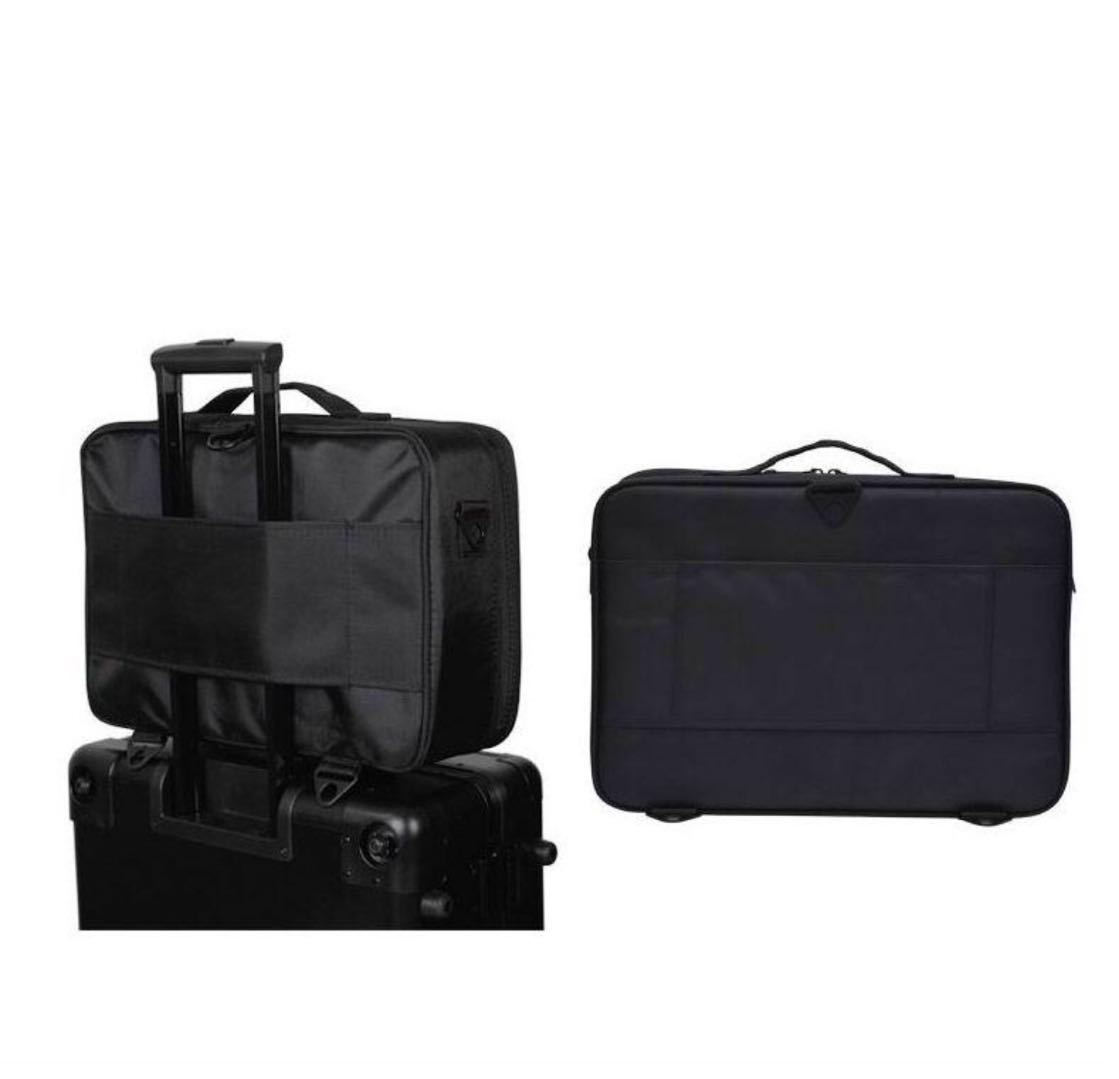 Personnalisez le sac de cas de maquillage cosmétique portatif de logo pour le sac de beauté noir de dames le cas de maquillage de 3 couches