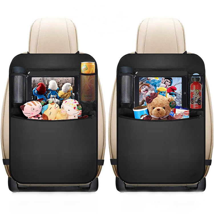 Grandes poches de rangement pour tablettes Kick Mats Car Grocery Storage Car Backseat Organizer