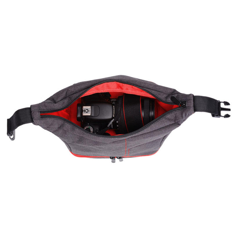 Sacs de transport d'appareil photo Portable étanche DLSR Gear sac à bandoulière unique pour le stockage d'accessoires de photographie