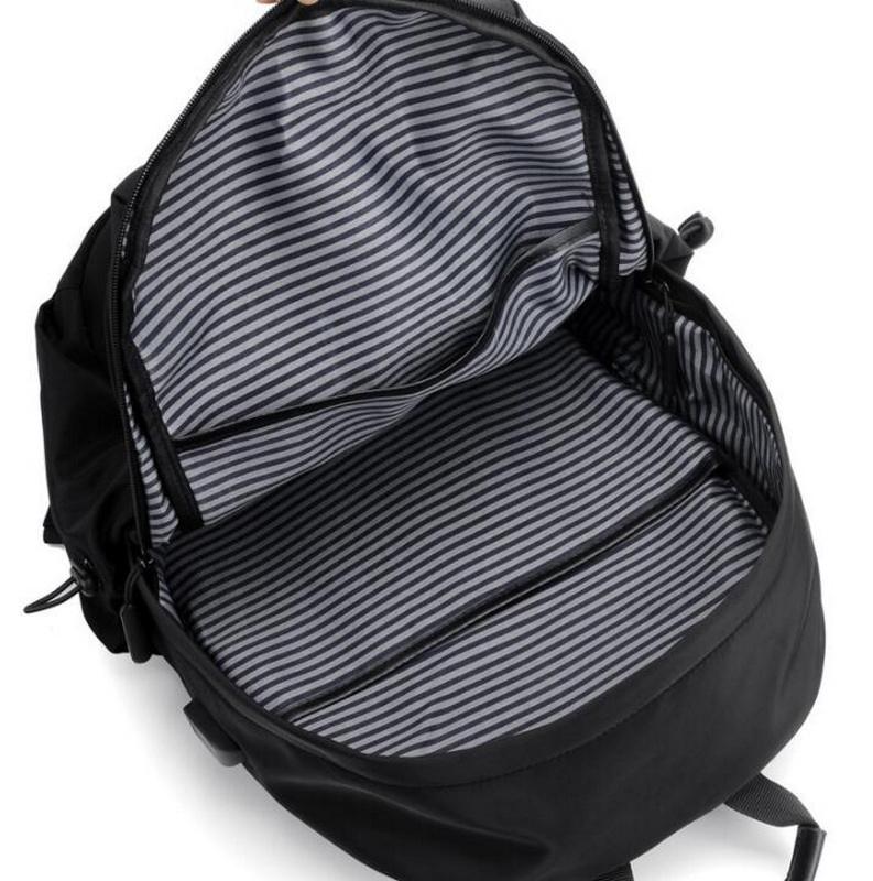 Sac à dos de voyage de sport imperméable noir sac à dos d'ordinateur portable d'affaires personnalisé en plein air sac à dos d'école sac à dos