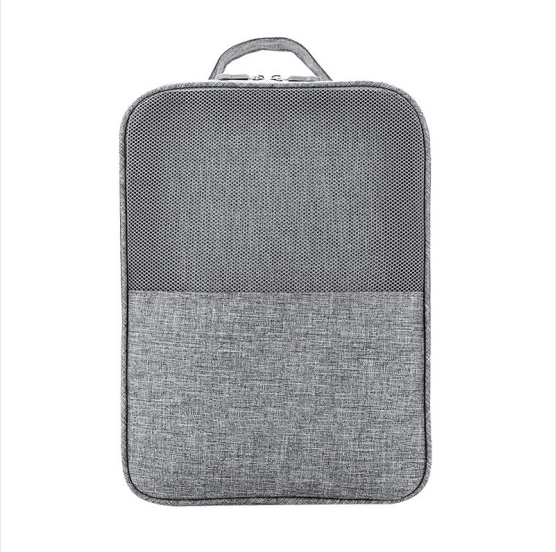 Sac à Chaussures De Voyage Imperméable - 30x22x15 Cm, 3 Compartiments, Pour Sport, Bureau, Gym