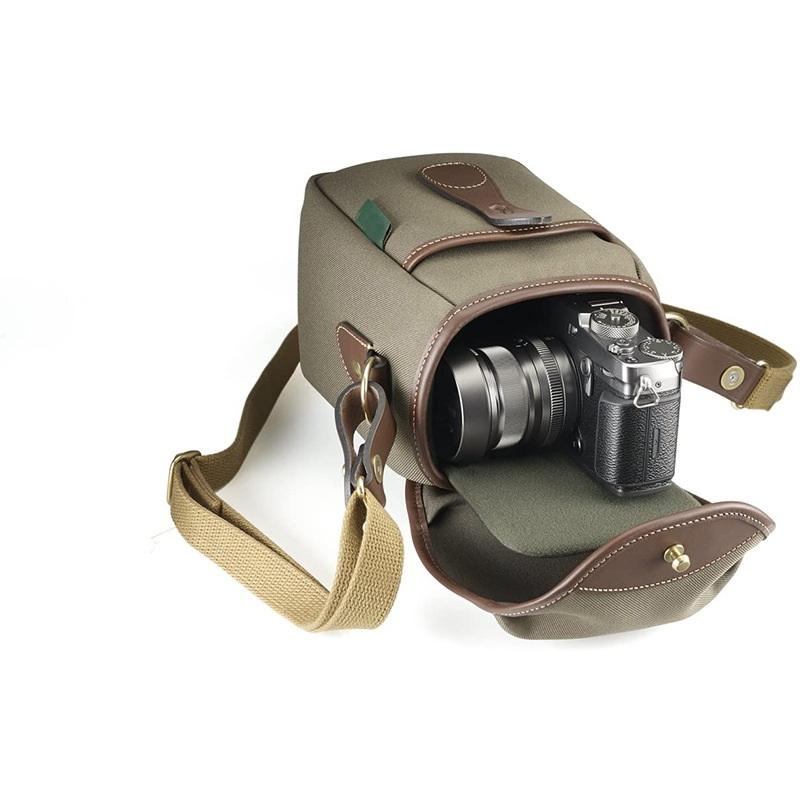 Conception Vintage de sac d'appareil photo étanche Portable DSLR accessoires arrière sacs pour la photographie de voyage en plein air