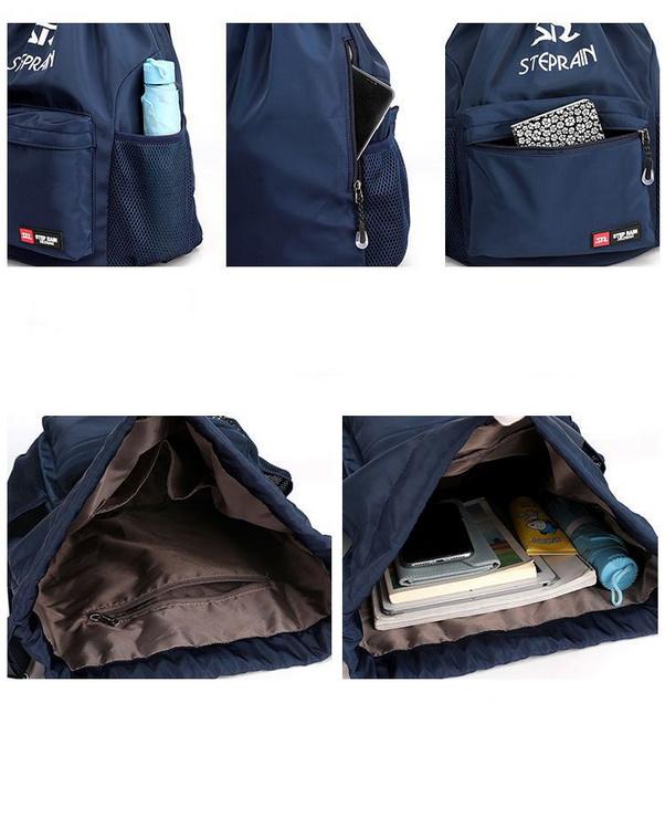 Vente chaude personnalisé sac à dos coloré cordon sacs en plein air cordon anti-poussière sac à dos étanche