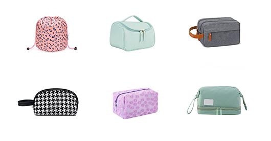 Passez une commande groupée de trousses de toilette en toile