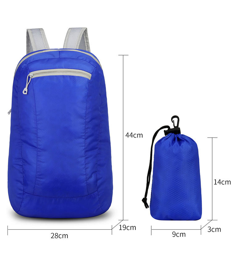 Sac à dos de randonnée Ultra léger pliable Durable pliable étanche voyage sac à dos sac à dos Wasserdicht pour hommes femmes enfants