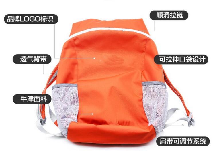 Sac à dos de voyage pliant léger imperméable à l'eau sac à dos de voyage de randonnée sac à dos de sport cyclisme salle de sport sac à dos pliable