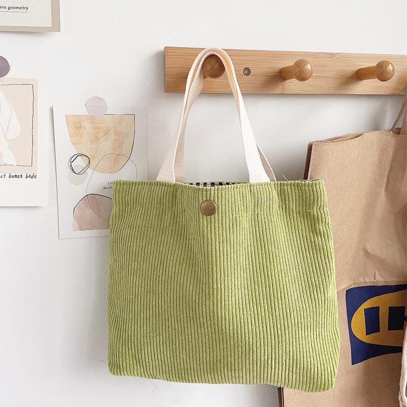 2022 sacs à provisions brodés personnalisés pour femmes sacs à main de créateur ouvert surdimensionné sac à main en velours côtelé sac fourre-tout