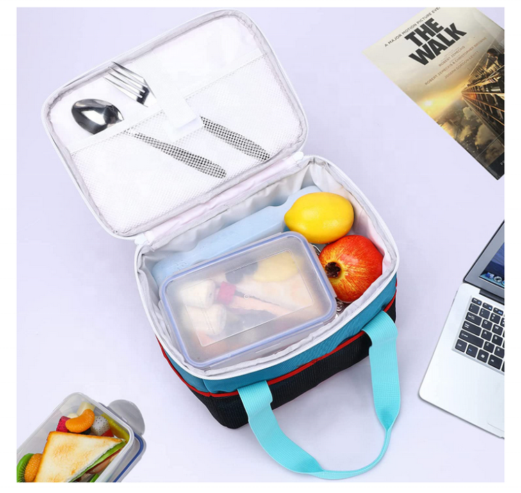 Sac isotherme oxford durable de conception personnalisée isolé voyage portable école boîte à lunch sacs à lunch adultes pour femmes