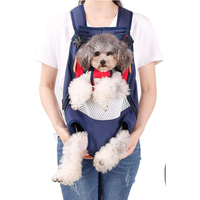 Poitrine mains libres voyageant petites jambes Out Dog Front Pet Dog Cat Carrier Backpack