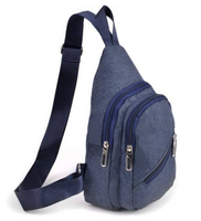 Multi-usage personnalisé Crossbody Sling Chest Pack Work School Fitness Cross Single Strap Shoulder Bag
