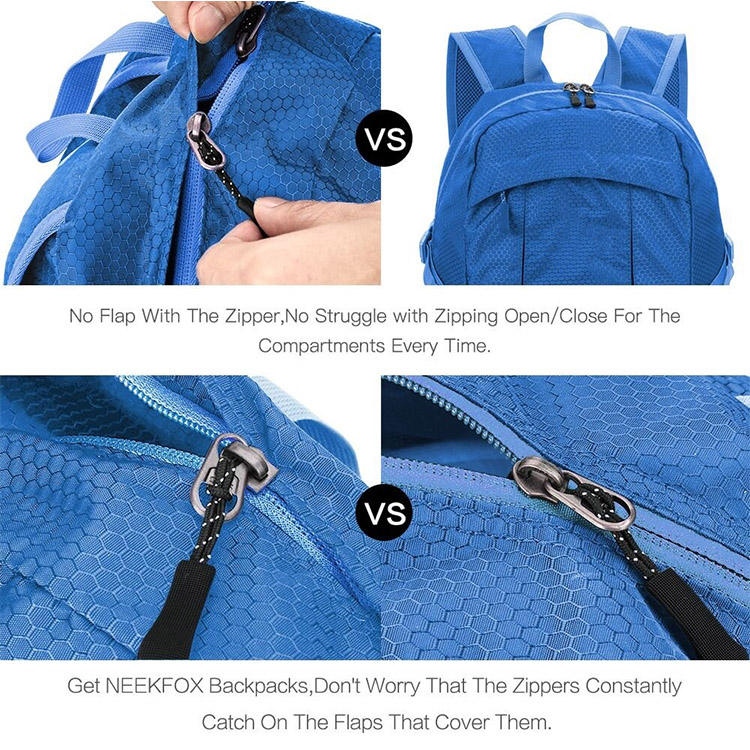 Sac à dos pliant personnalisé Portable Ultra léger Sport de plein air sac à dos voyage Camping sac pour hommes femmes