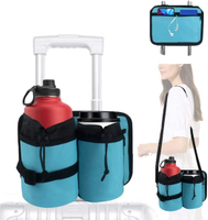 Bouteille d'eau boisson valise bagages monté tasse Caddy pour voyage bagages porte-gobelet