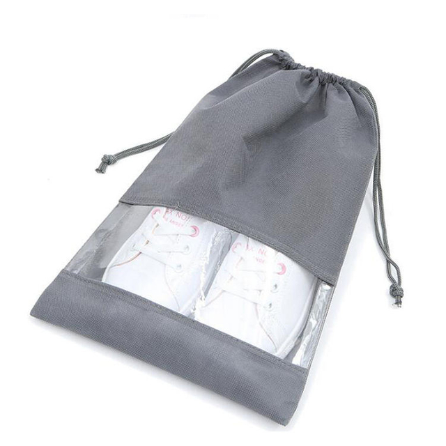 Sac à Chaussures De Voyage Imperméable – 3 Compartiments, Fenêtre Visuelle | Pour Sport, Gym, Randonnée, Bureau