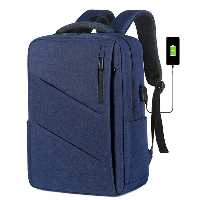 Les sacs à dos masculins d'ordinateur portable de conception de cloison mettent en sac pour l'usage d'affaires avec l'USB