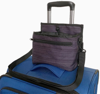 Nouveau bagage thermique porte-gobelet de voyage sac avec bandoulière isolé voyage boisson Caddy libérer votre main Oem Acceptable