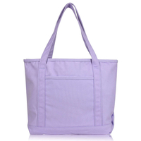 Vente chaude durable logo personnalisé toile sac à main transporter sac à provisions à glissière sacs fourre-tout pour les femmes