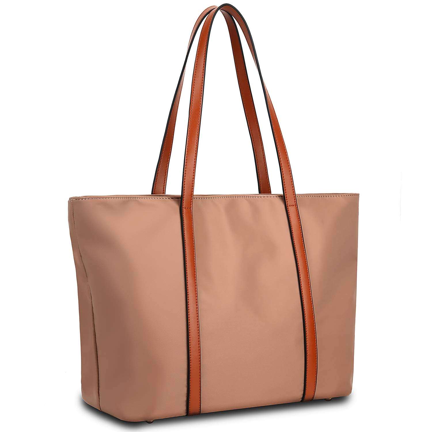 15,6 pouces sac fourre-tout pour femme Oxford grande capacité travail ajustement femmes cuir sac à bandoulière en nylon
