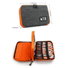 Sac organisateur de câble d'accessoires électroniques, sac de rangement de câble de voyage étanche