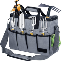 Offres spéciales d'Amzon multi-poches Oxford tissu grande capacité pochette à outils sac à outils de jardin Kit de jardin outils sac de rangement
