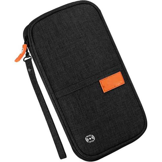 Portefeuille Passeport Avec Protection RFID - Pochette Voyage Sécurisée Pour Documents