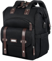 15,6 pouces grand port de charge USB résistant à l'eau infirmière sac à dos pour ordinateur portable pour femmes RFID antivol travail sac à dos