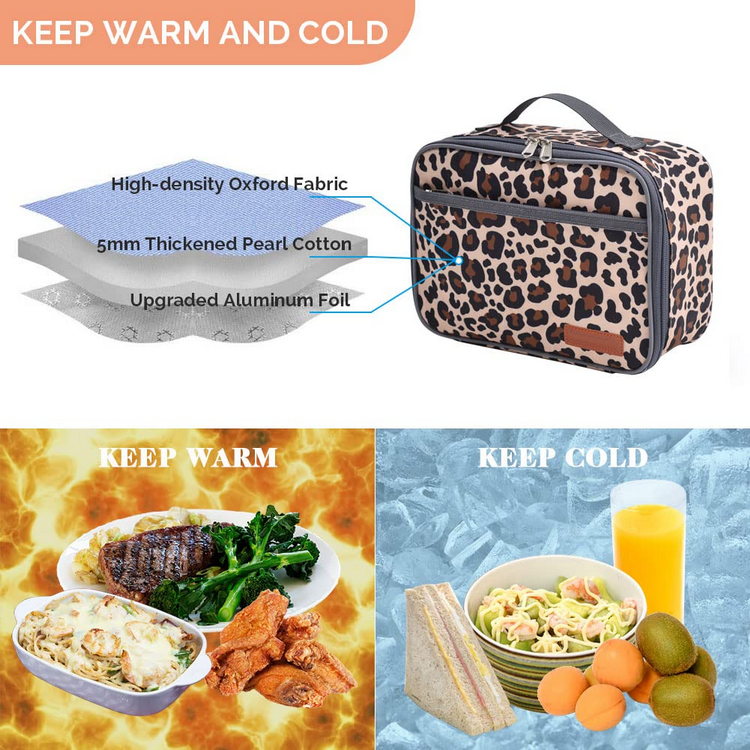 sac isotherme alimentaire nouveauté impression personnalisée livraison de nourriture sacs à lunch pour adultes voyage sac isotherme thermique portable
