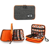 Sac organisateur de câble d'accessoires électroniques, sac de rangement de câble de voyage étanche