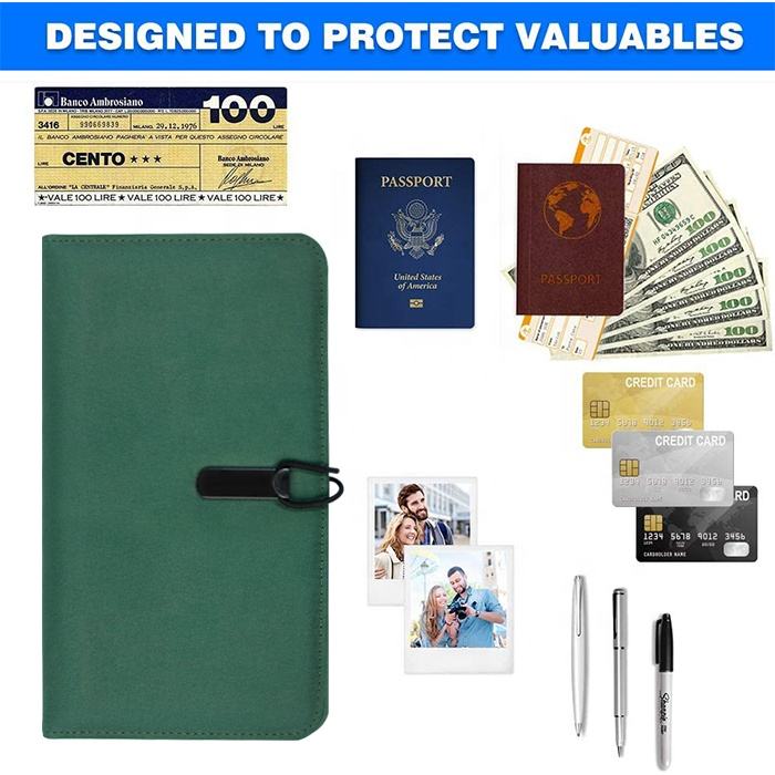 2021 nouveau Portable multi-slots organisateurs de voyage famille porte-passeport Long portefeuille pour cartes de visite